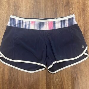 Lululemon Speed Up Shorts Navy Size 8